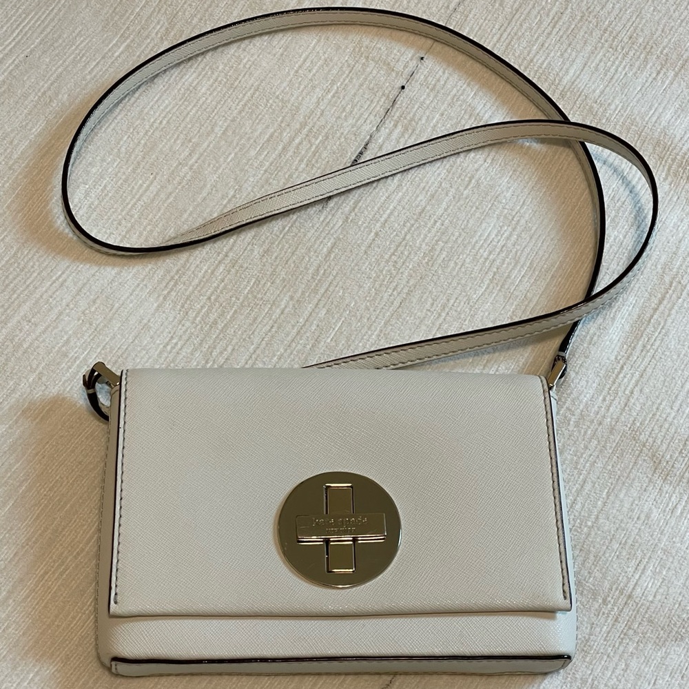 White Kate Spade purse